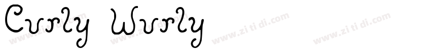 Curly Wurly字体转换